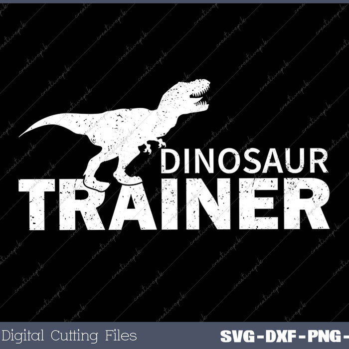 DINOSAUR TRAINER SVG PNG Cutting Printable Files DINOSAUR TRAINER SVG PNG Cutting Printable Files