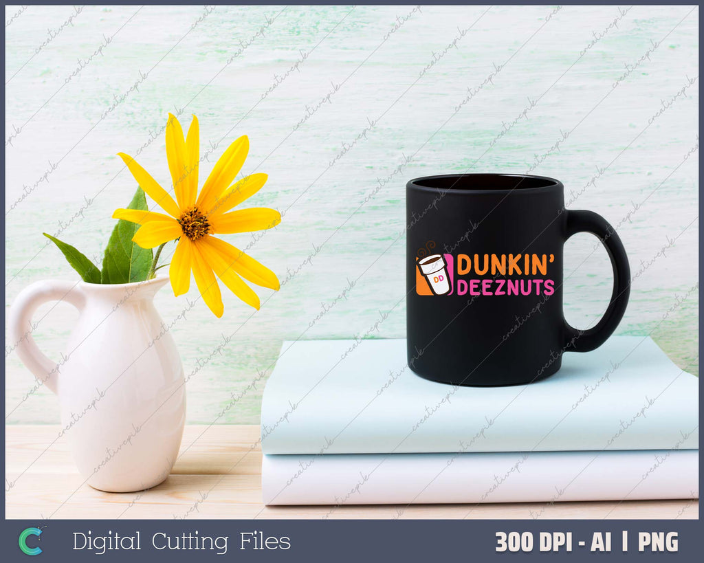 Dunkin Deez Nuts FNPWR Dunkin Deeznuts SVG PNG Files – creativepik