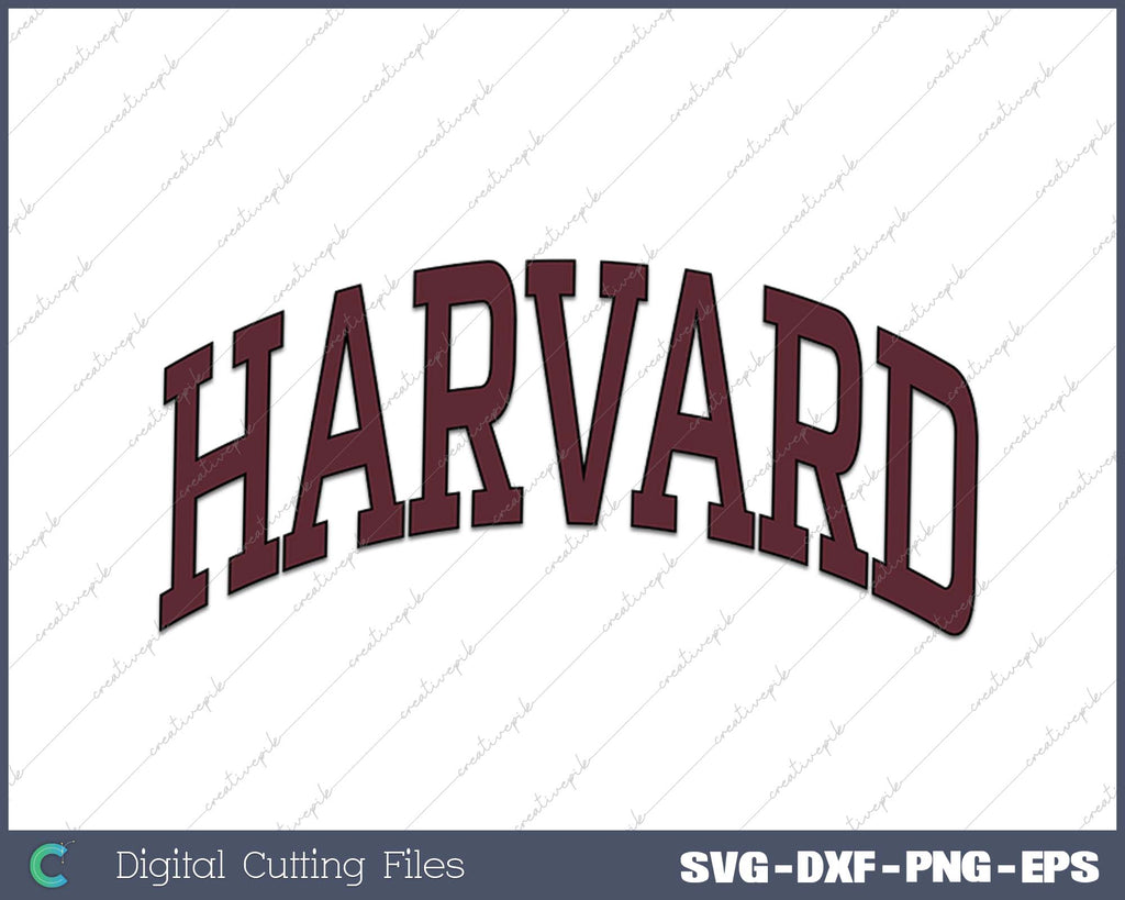 Harvard University SVG PNG Cutting Printable Files – creativepik