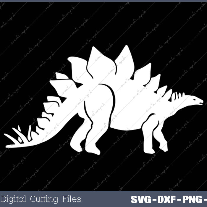 Stegosaurus dinosaur SVG PNG Cutting Printable Files Stegosaurus dinosaur SVG PNG Cutting Printable Files