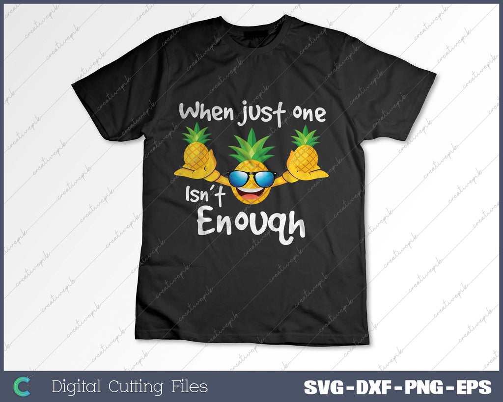pineapple plant swinger When Just One Isn't Enough Pineapple Swinger Swingers SVG PNG Files –  creativepik