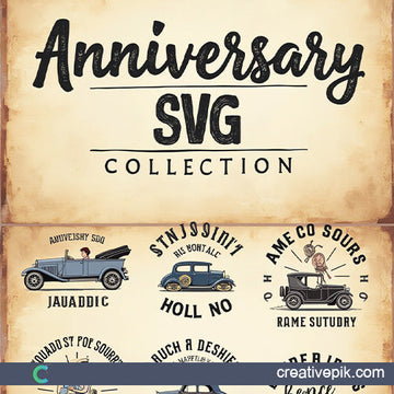 Anniversary SVG