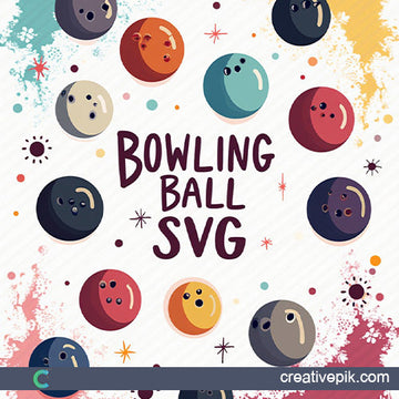 Bowling Ball SVG