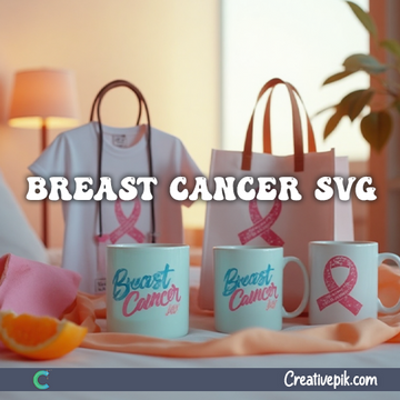Breast Cancer Svg