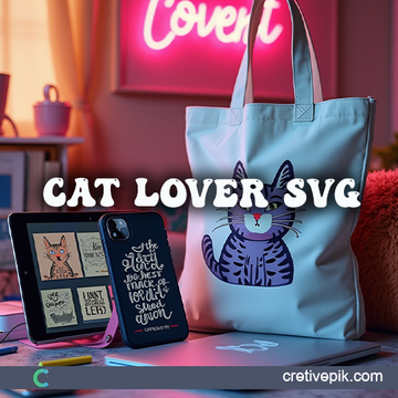 Cat Lover SVG