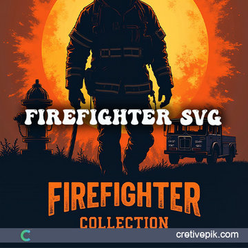 Firefighter svg
