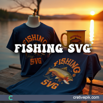 Fishing Svg