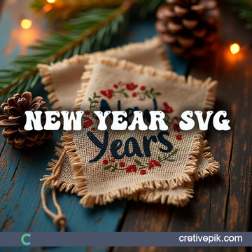 New Year svg