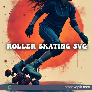 Roller Skating SVG
