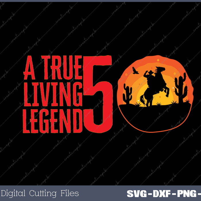 A True Living Legend 50th Birthday