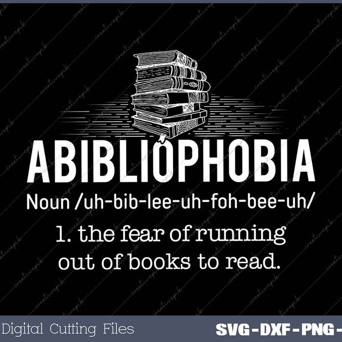 Abibliophobia The Fear Of Funning Out Of Books To Read  Funny Reader