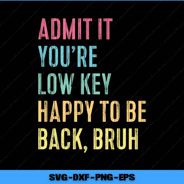 Colorful text on a black background with 'SVG DXF PNG EPS' at the bottom.