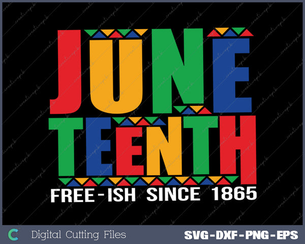 African American Juneteenth SVG PNG Cutting Printable Files