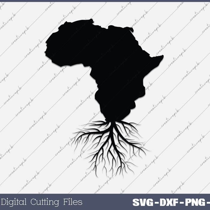 African Expat Pan African SVG PNG Cutting Printable Files