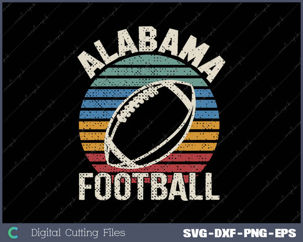 Alabama Football SVG PNG Cutting Printable Files