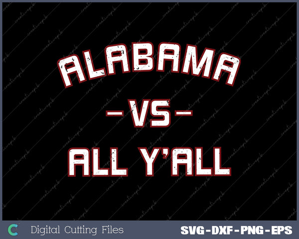 Alabama Throwback Design SVG PNG Cutting Printable Files