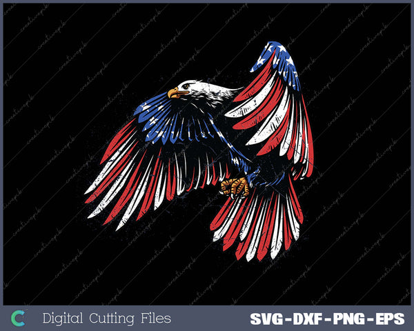 American Flag Eagle For Men Women Kids for 4th of July