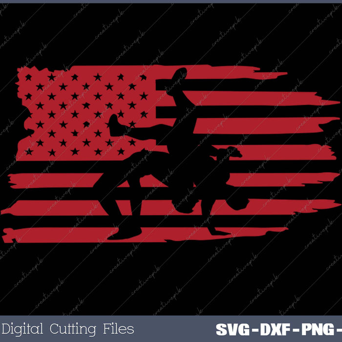 American Flag Wrestling Apparel Wrestling