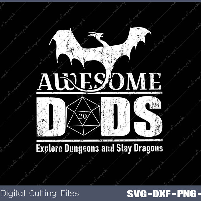 Awesome Dads Explore Dungeons and Slay Dragons