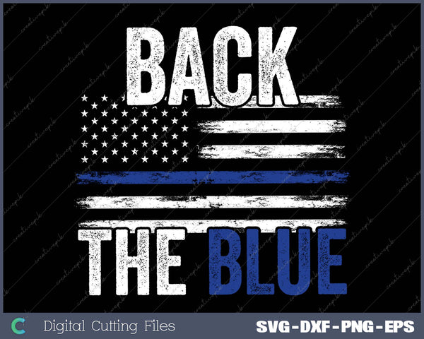 Back The Blue New Police Officers Gift Police Themed Gift 