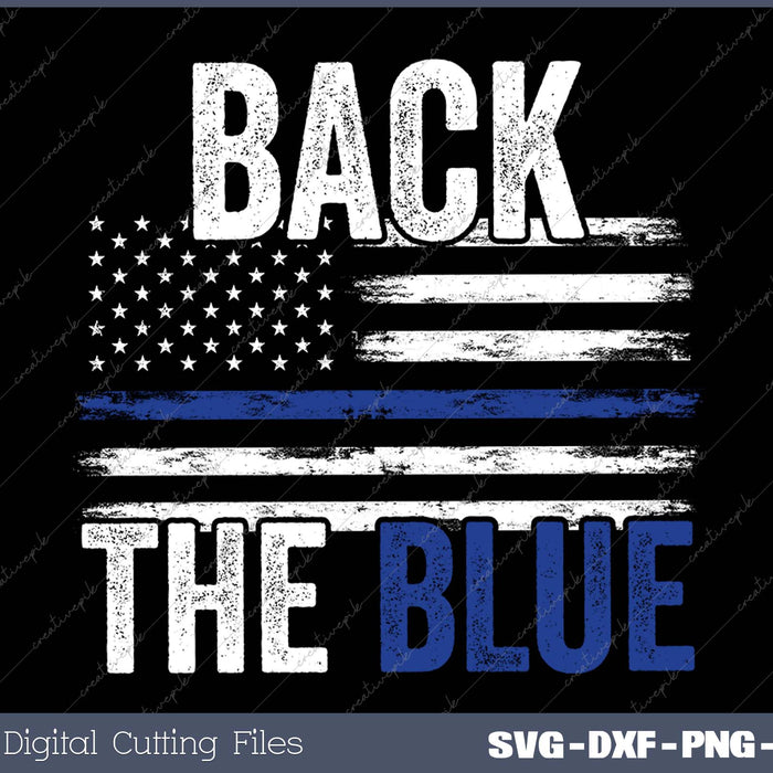 Back The Blue New Police Officers Gift Police Themed Gift 