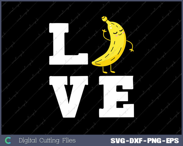 Banana Love Cute Banana Fruit Outfit 