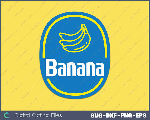 Banana Sticker Fruit Lazy Halloween Costume