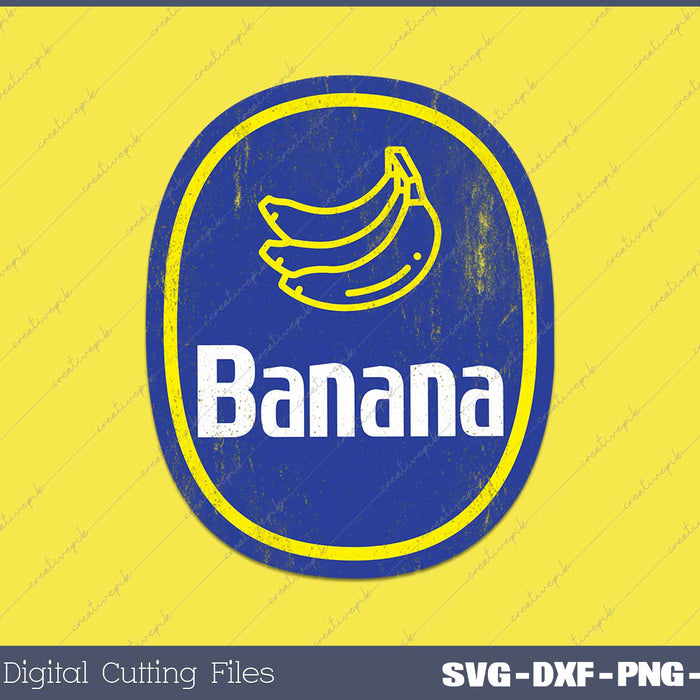 Banana Sticker Funny Fruit Lazy DIY Easy Halloween Costume