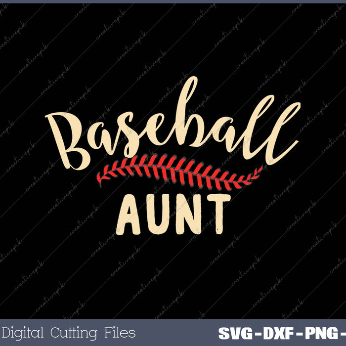 Baseball Aunt Definition Funny 