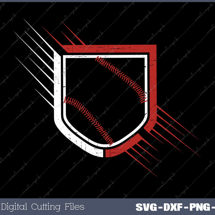 Baseball Home SVG PNG Cutting Printable Files