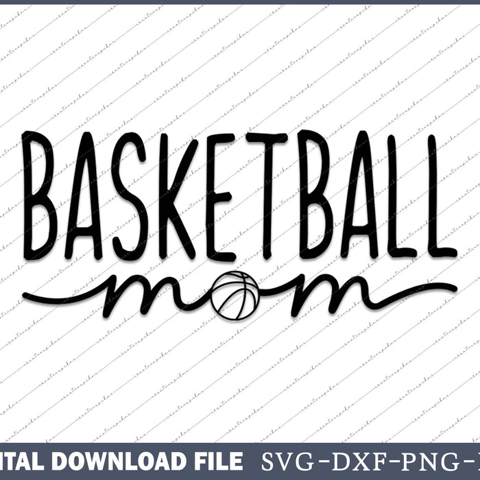 Basketball Mom, Game Day SVG PNG Cutting Printable Files