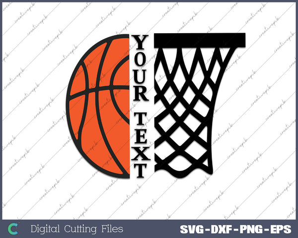 Basketball Net SVG PNG Cutting Printable Files