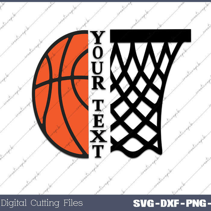 Basketball Net SVG PNG Cutting Printable Files