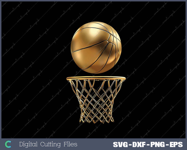 Basketball Player-Trophy Game Coach Sports Lover SVG PNG Cutting Printable Files