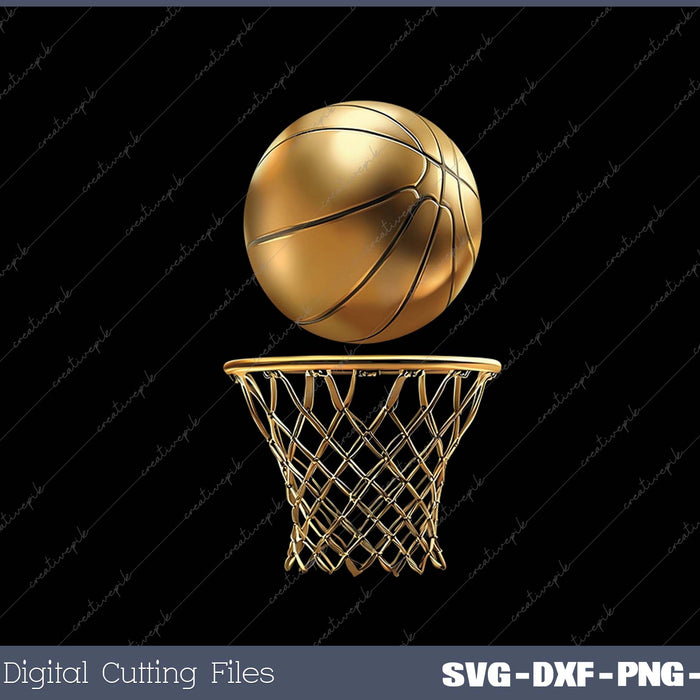 Basketball Player-Trophy Game Coach Sports Lover SVG PNG Cutting Printable Files