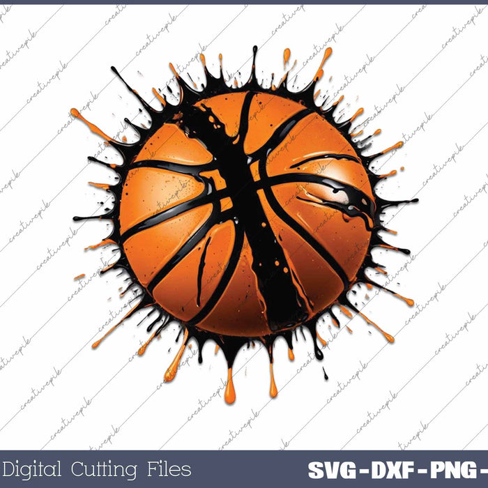 Basketball Sublimation SVG PNG Cutting Printable Files