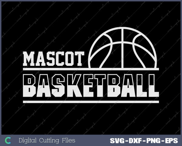 Basketball Team Template SVG PNG Cutting Printable Files