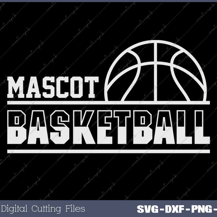 Basketball Team Template SVG PNG Cutting Printable Files