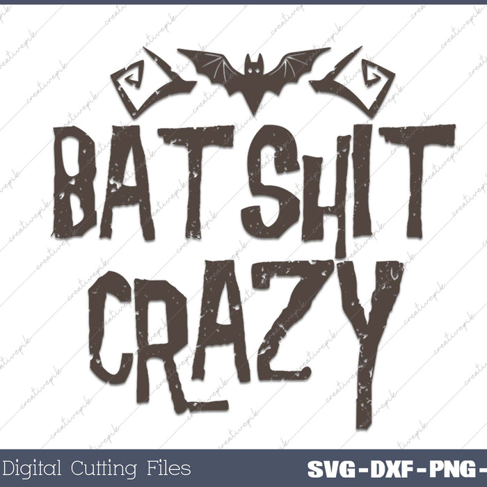 Batshit Crazy Bat Poop Funny Halloween