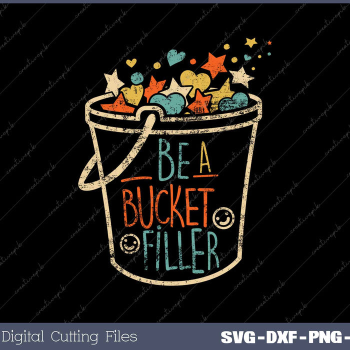 Be A Bucket Filler Counselor Teacher Growth Mindset Funny