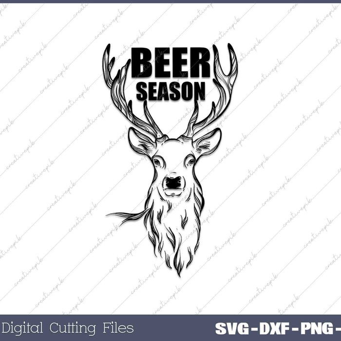 Beer Season 2 Camo Funny Deer Hunter