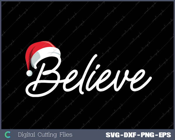 Believe Christmas Best Santa Christmas Tee