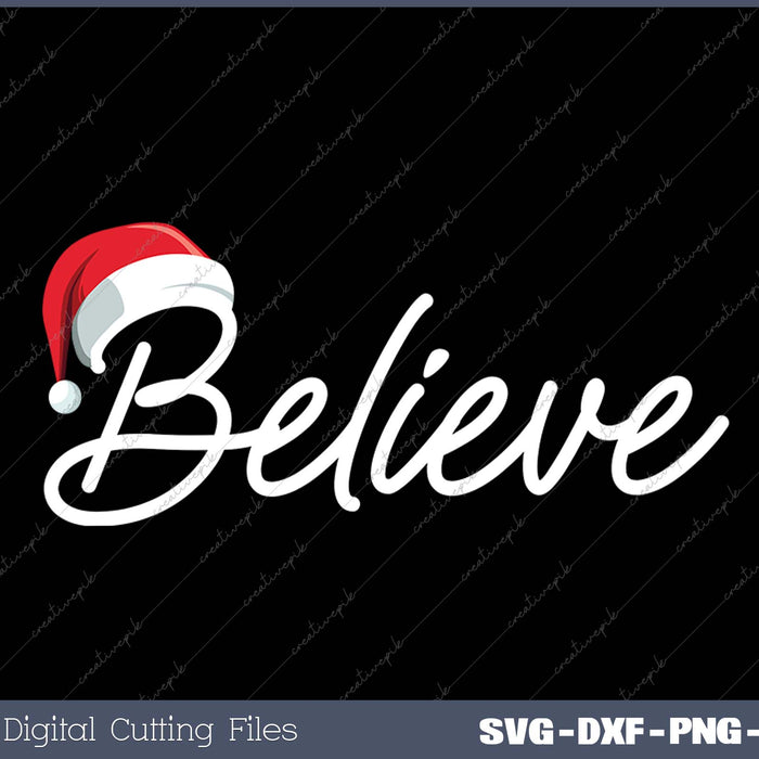 Believe Christmas Best Santa Christmas Tee