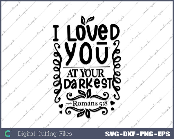 Bible Verse SVG PNG Cutting Printable Files