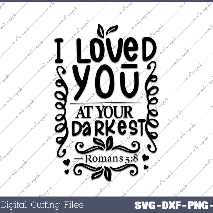 Bible Verse SVG PNG Cutting Printable Files