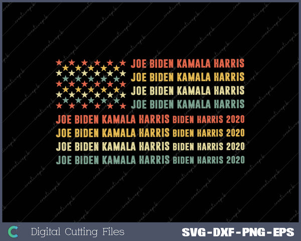 Biden Harris 2020 SVG PNG Printable Files