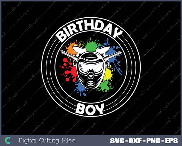 Birthday Boy SVG PNG Cutting Printable Files