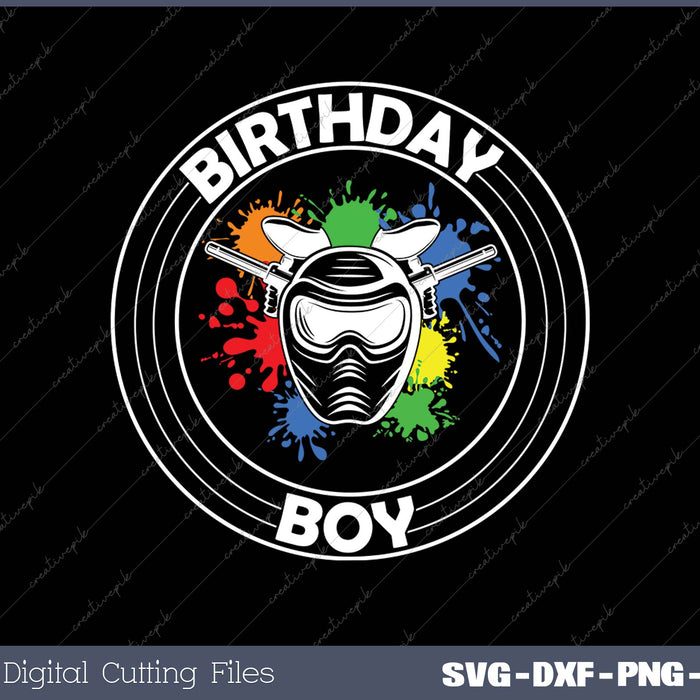 Birthday Boy SVG PNG Cutting Printable Files