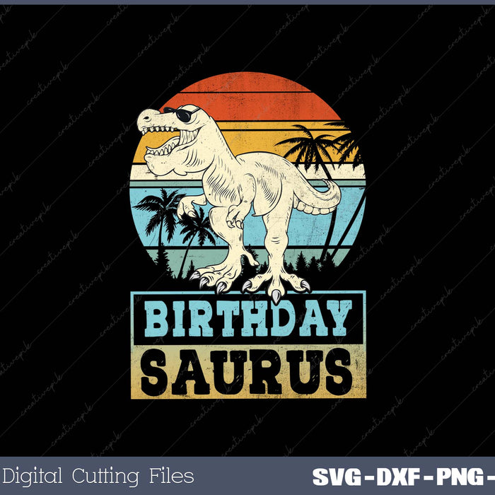 Birthday Saurus T Rex Dinosaur 