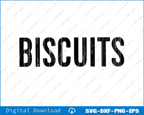 Kitty Biscuits Nickname SVG PNG Cutting Printable File